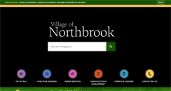 Desktop Screenshot of northbrook.il.us